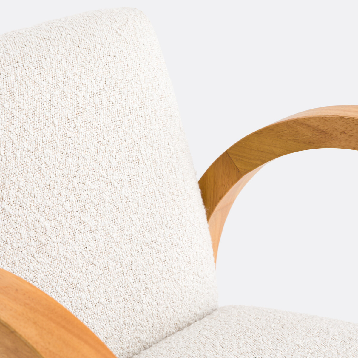 LA REDOUTE INTERIEURS<br>Poltrona van vintage Berti curvilínea