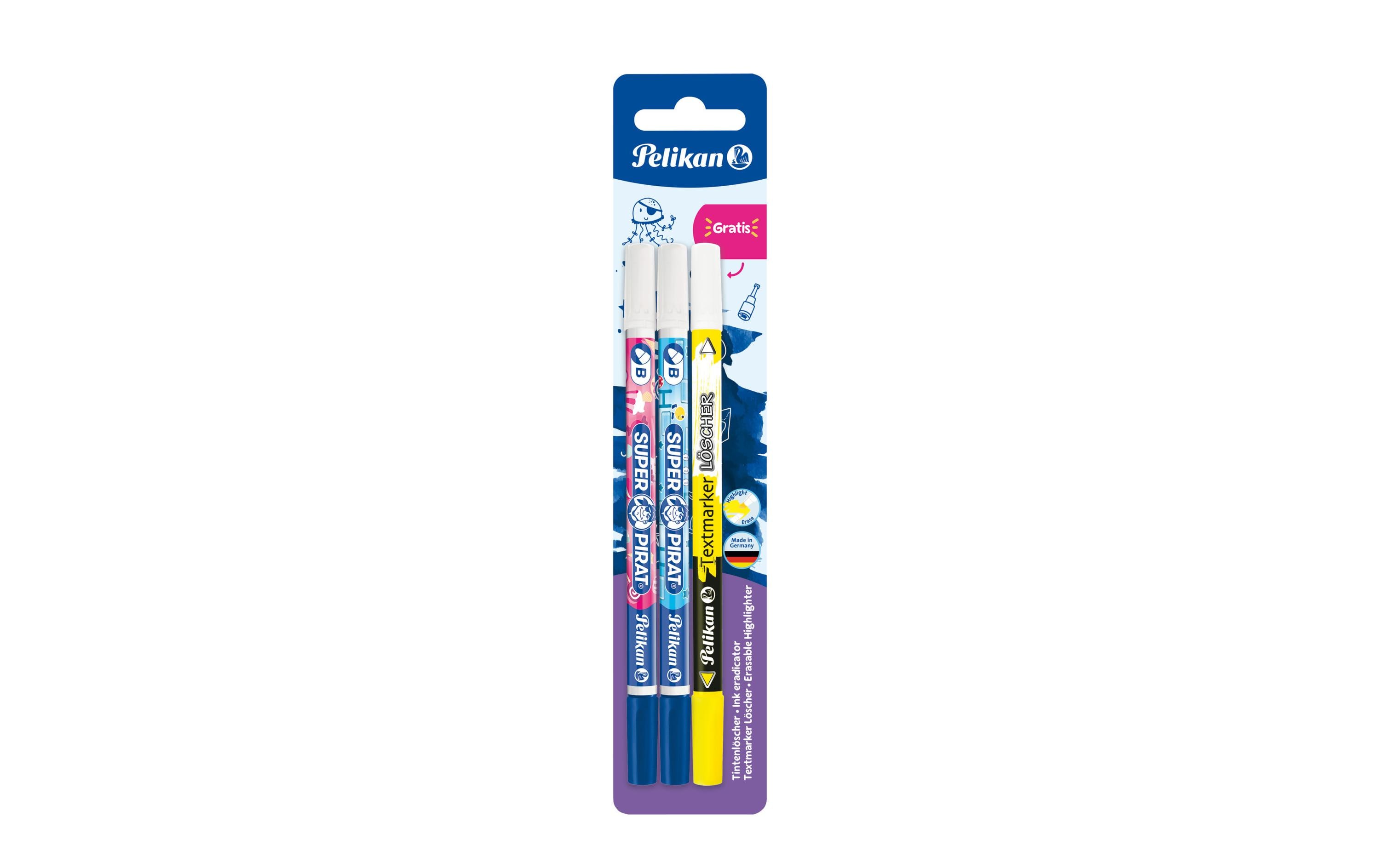 Tintenlöscher Super Pirat inkl. TextmarkerlöscherTextmarker- und Tintenlöscher
