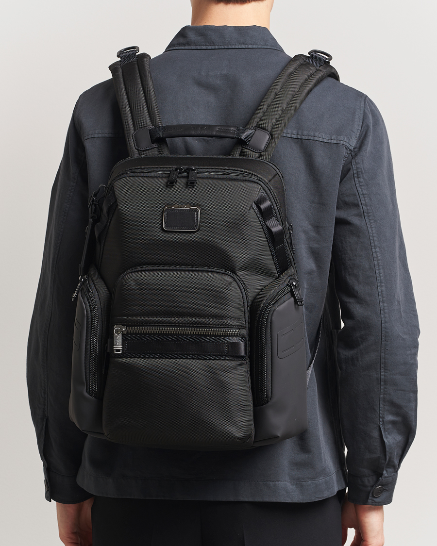 TUMI Alpha Bravo Navigation Backpack Black