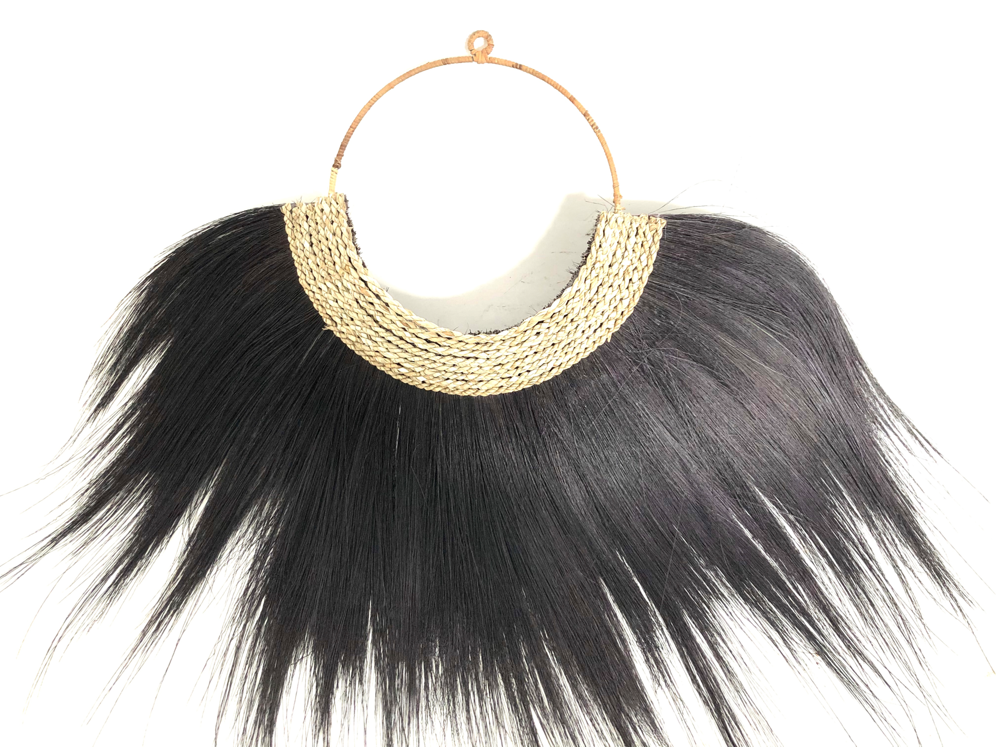 Wandhanger gras zwart