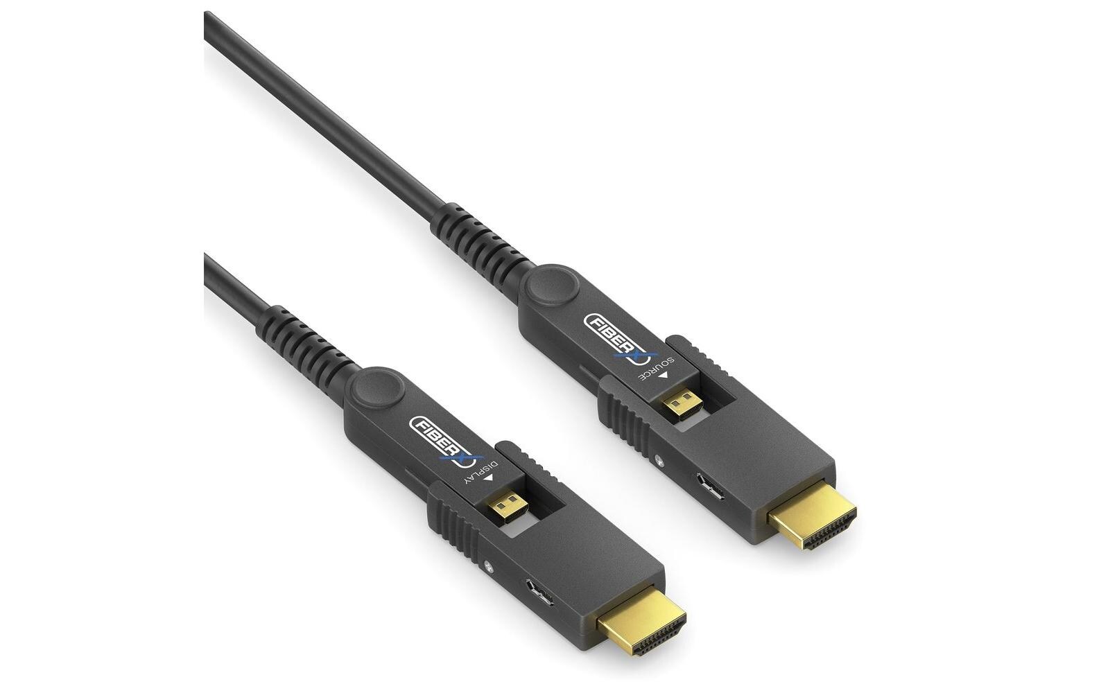 Verlängerungskabel FX-I352 HDMI - HDMI, 15 mFiberX Serie – Micro HDMI/HDMI 4K Glasfaser Verlängerung - 15m