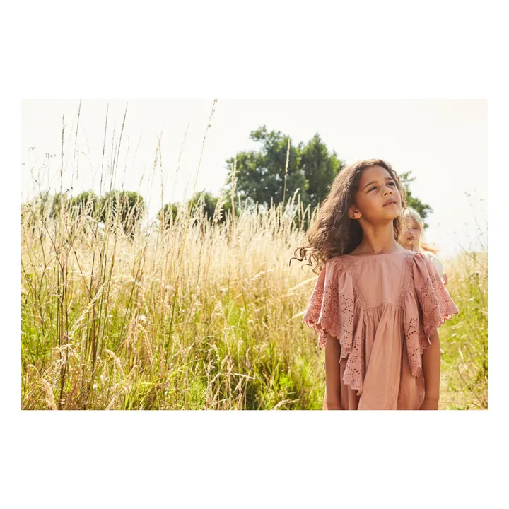 Faune Robe Hibiscus | Vieux Rose