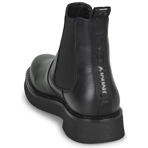 Tommy Jeans - TJW CHELSEA FLAT BOOT - Noir