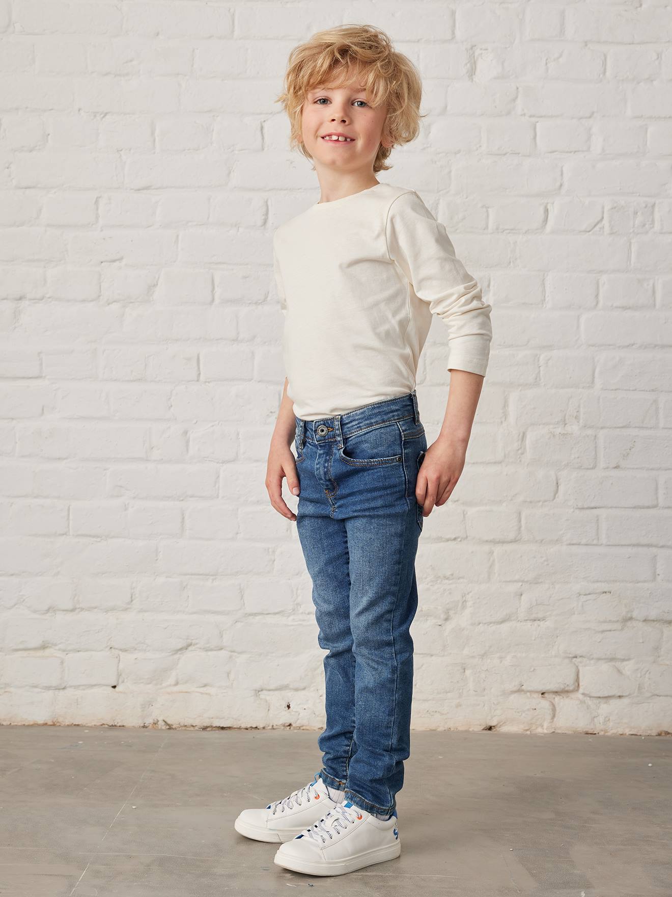 Calça jeans slim 