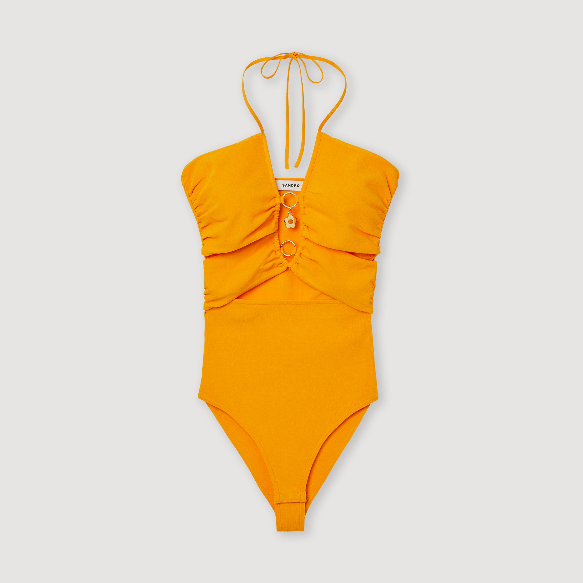 Body en maille detail anneaux