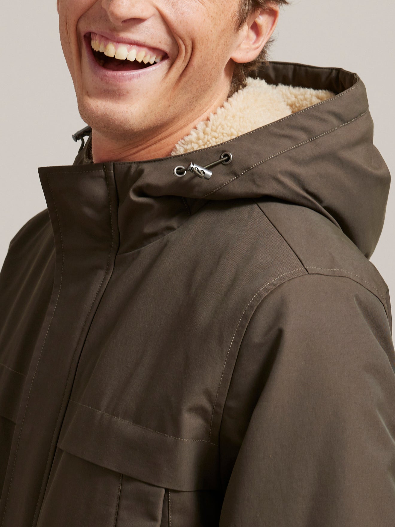 Parka casual homme