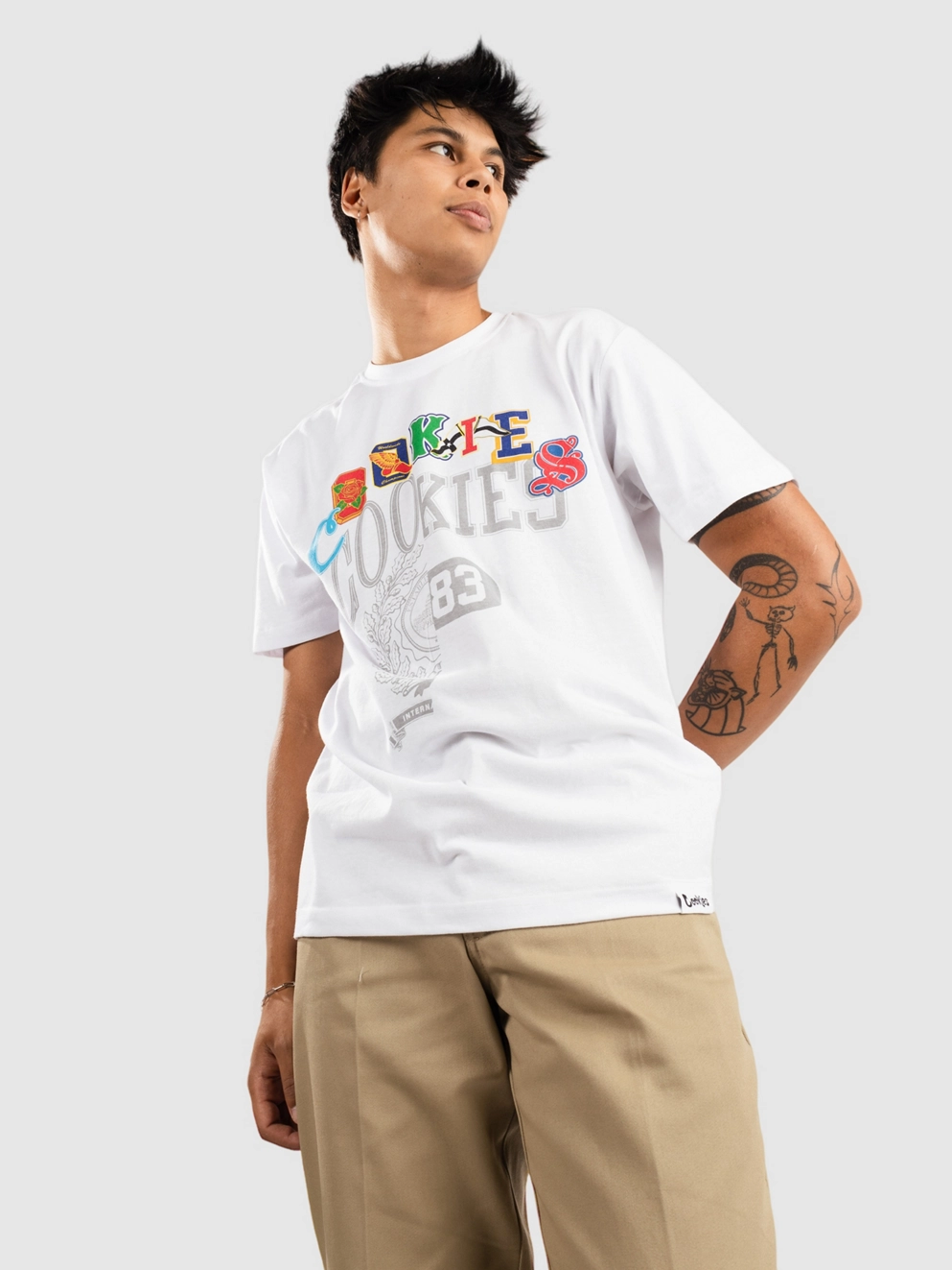 Cookies Pack 12 T-Shirt white/white