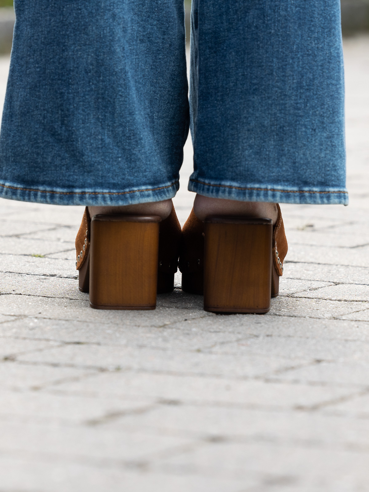 Clogs Suede Brown - Trapes Sko