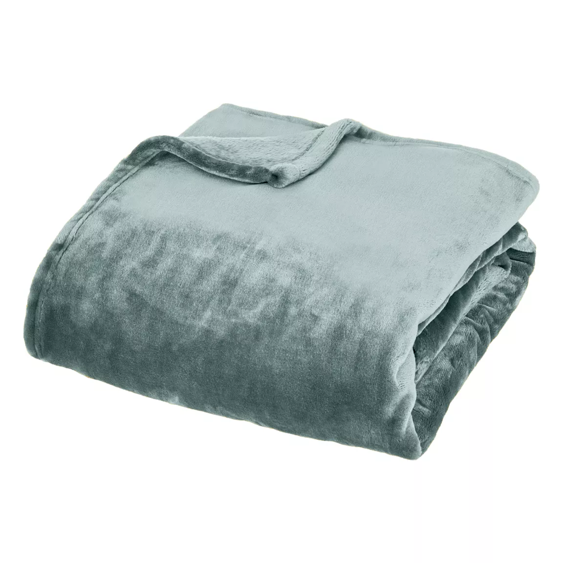Plaid doux flanelle (130 x 180 cm) Cuddly Bleu
