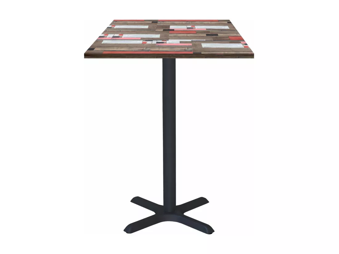 Mange-debout 60 x 60 cm - modèle Dina bois redden wood