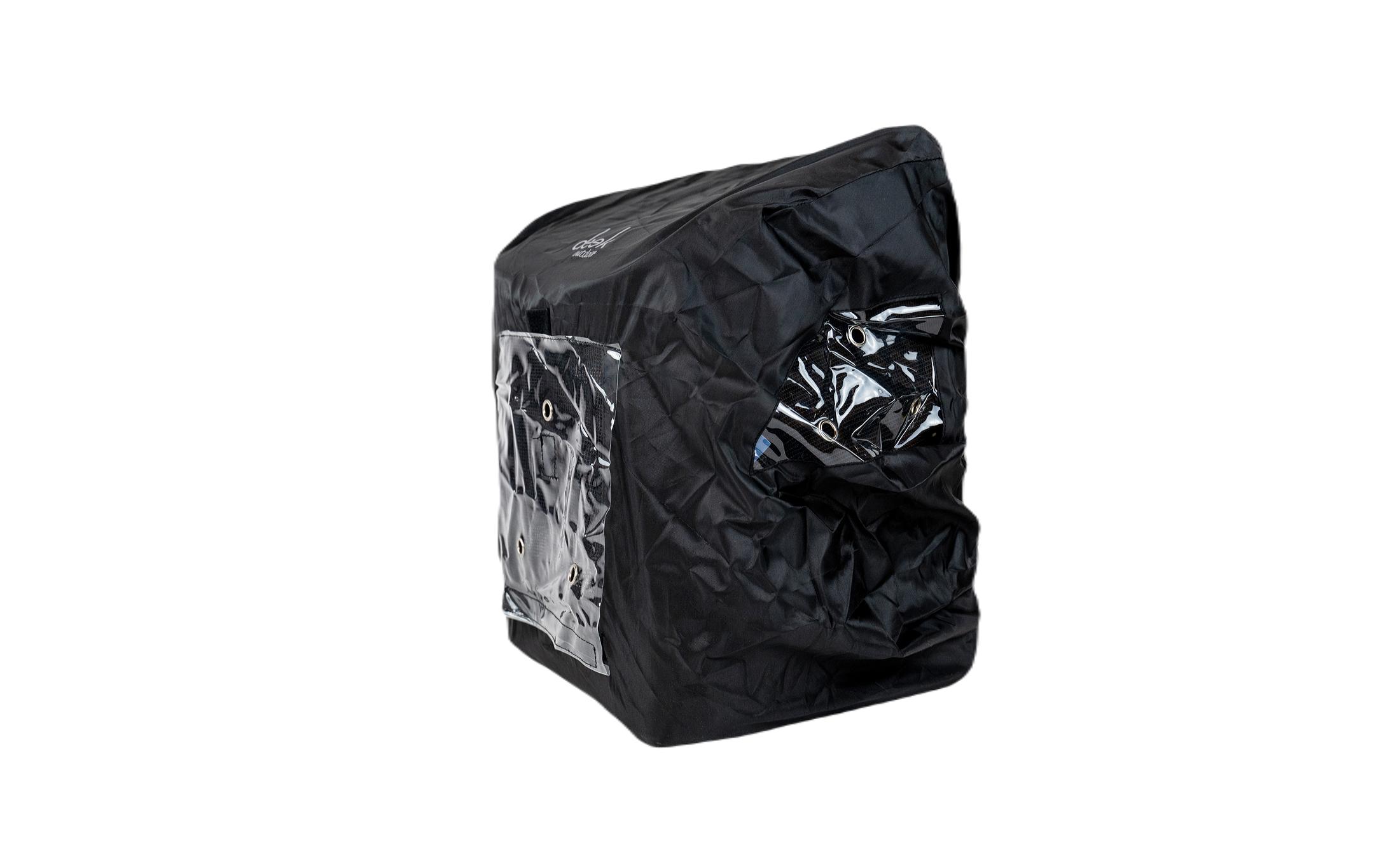 Regenschutz für Hunderucksack, SchwarzRucksack-Regenschutz
