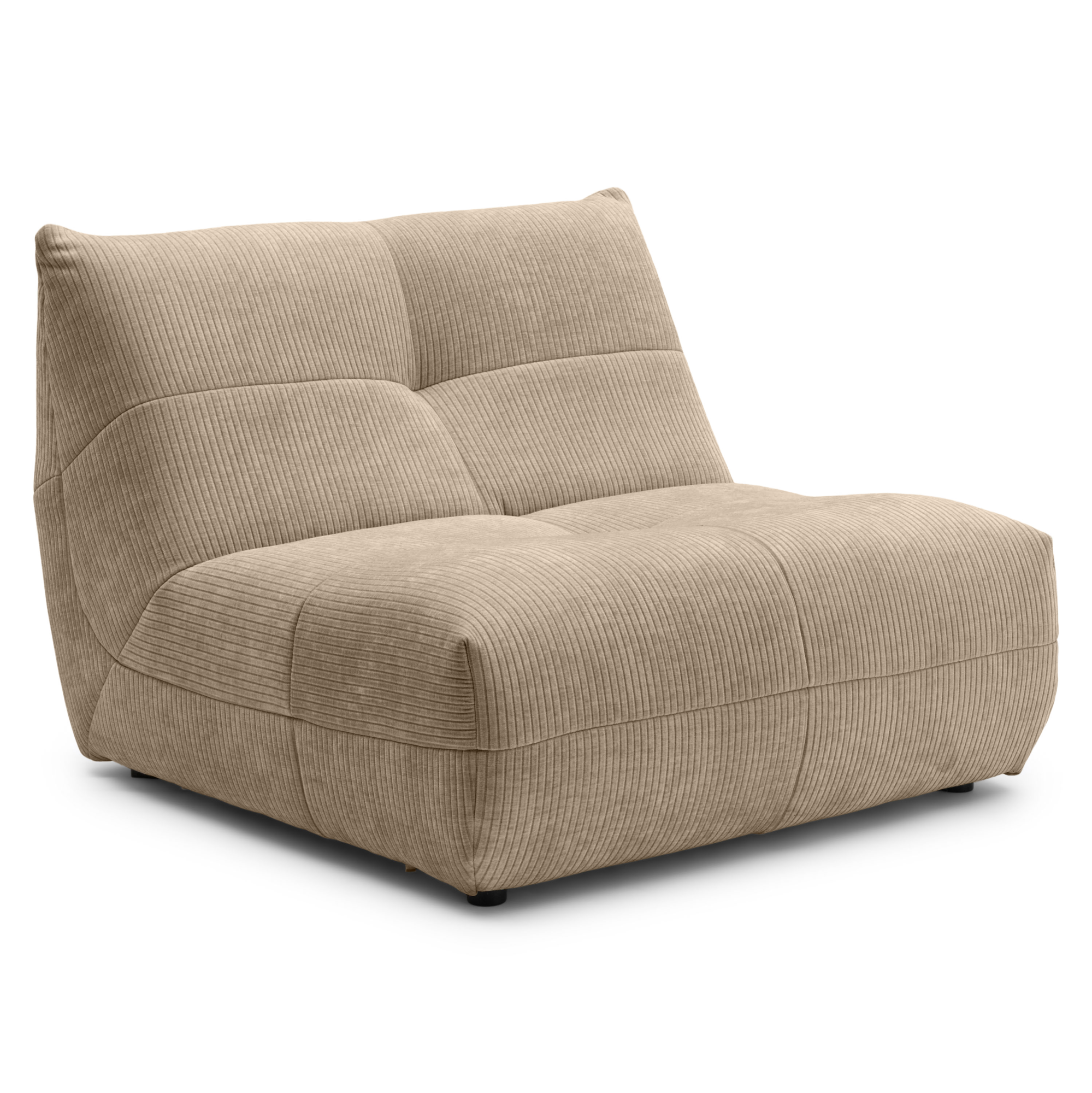 Fauteuil Flynn racer shitake