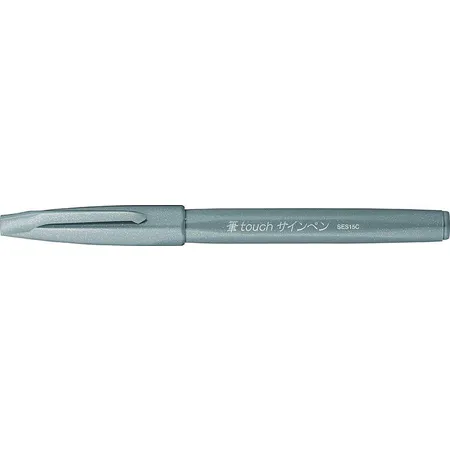 Pentel Faserschreiber Sign Pen, grau