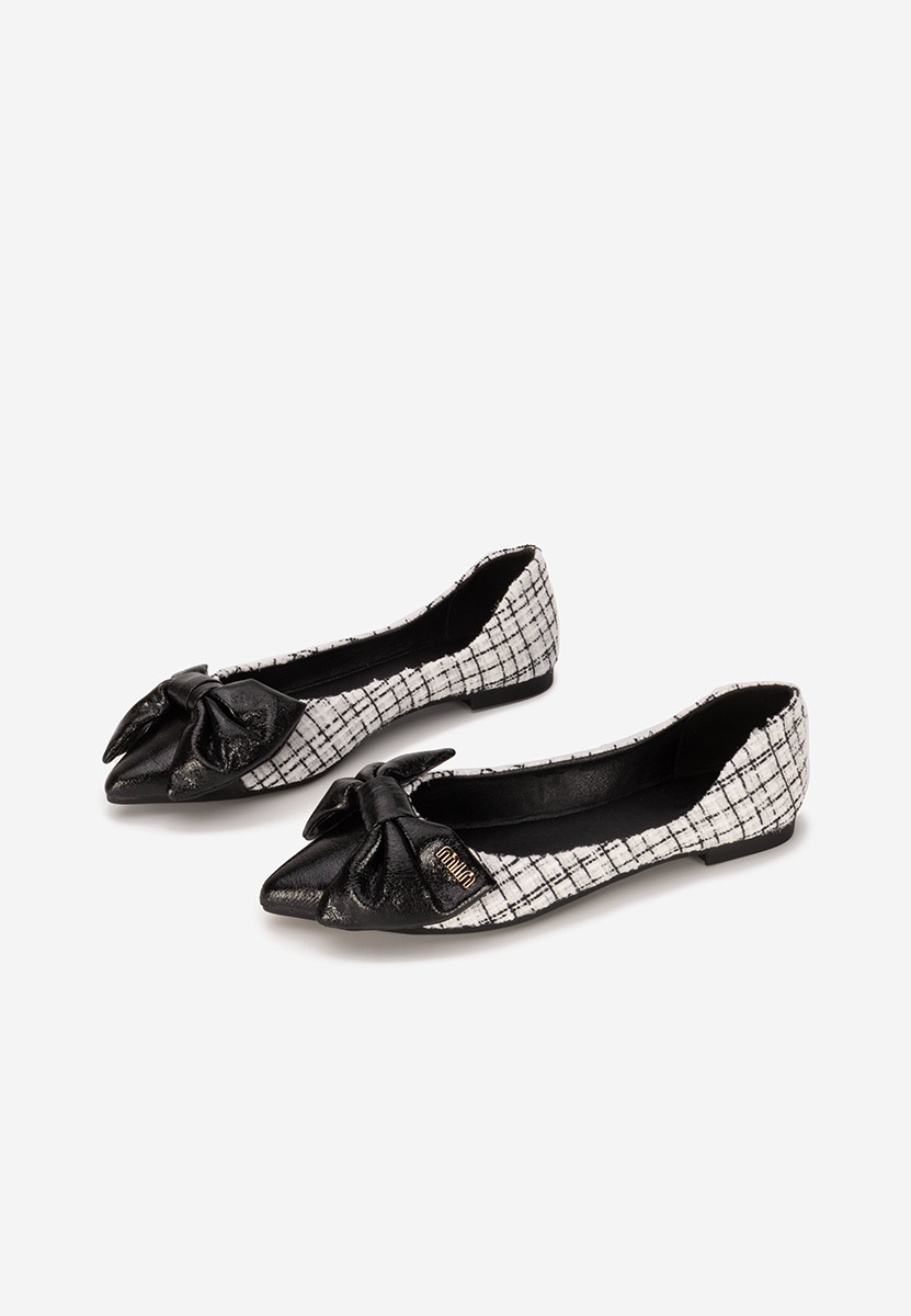 Ballerines élégantes blancs Cassiana