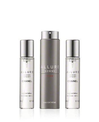 Chanel Allure Homme Sport Eau Extrême Taschenspray (nachfüllbar) 3x20ml