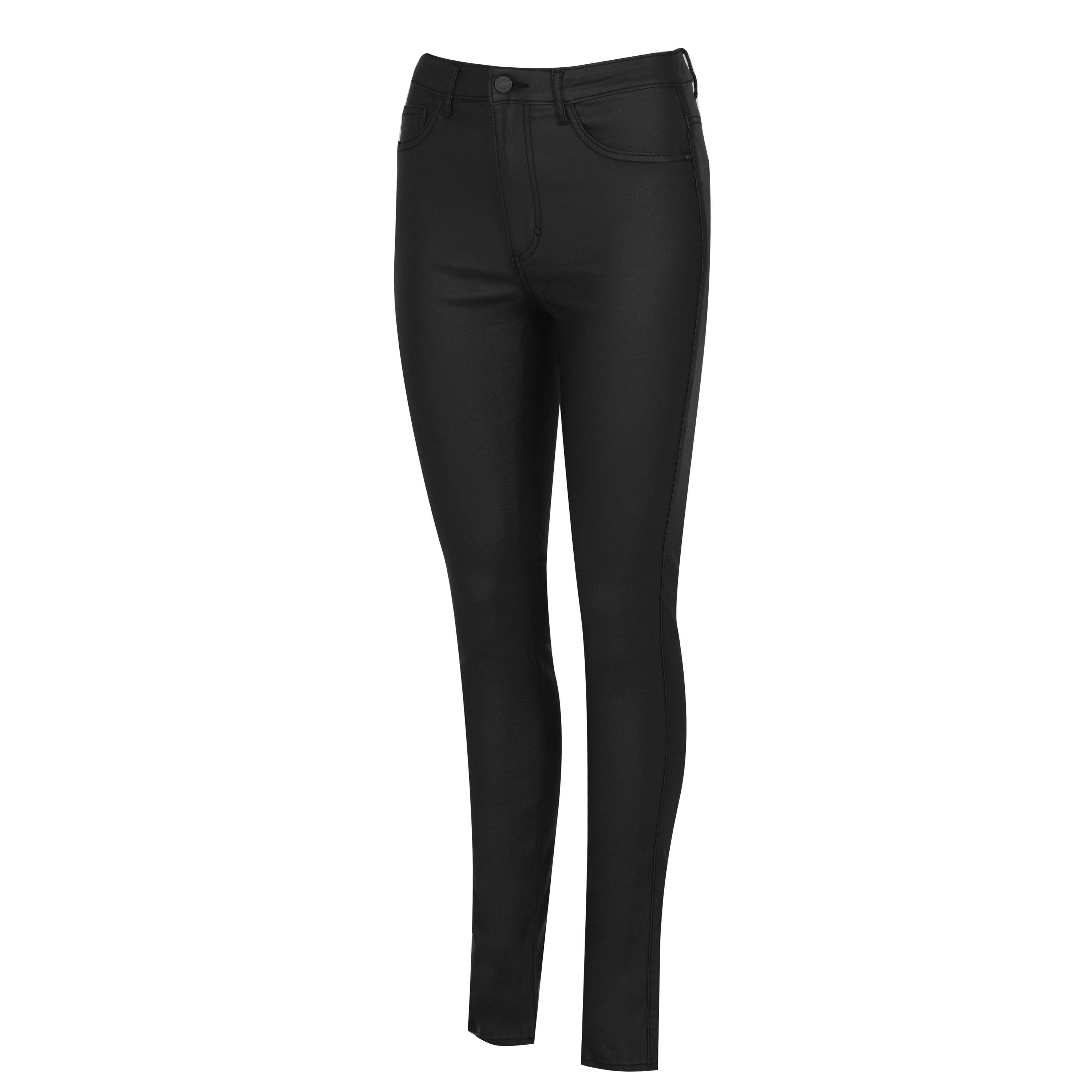 Only Only PU Coated Trousers Ladies