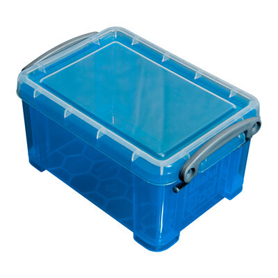 Really Useful Box Aufbewahrungsbox, 0.7 l, blau
