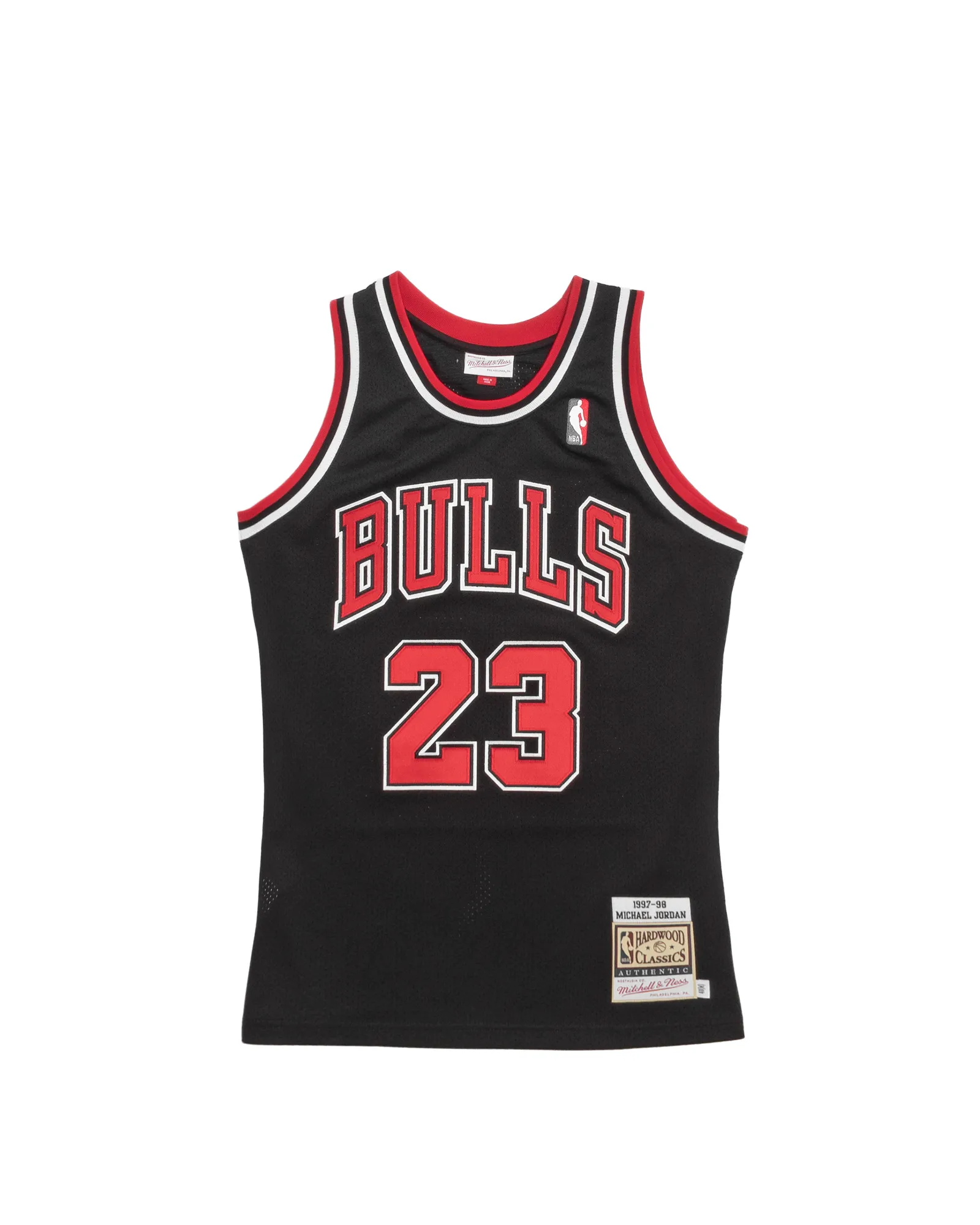 Mitchell & Ness NBA Authentic Jersey Chicago Bulls Alternate 1997-98 Michael Jordan #23