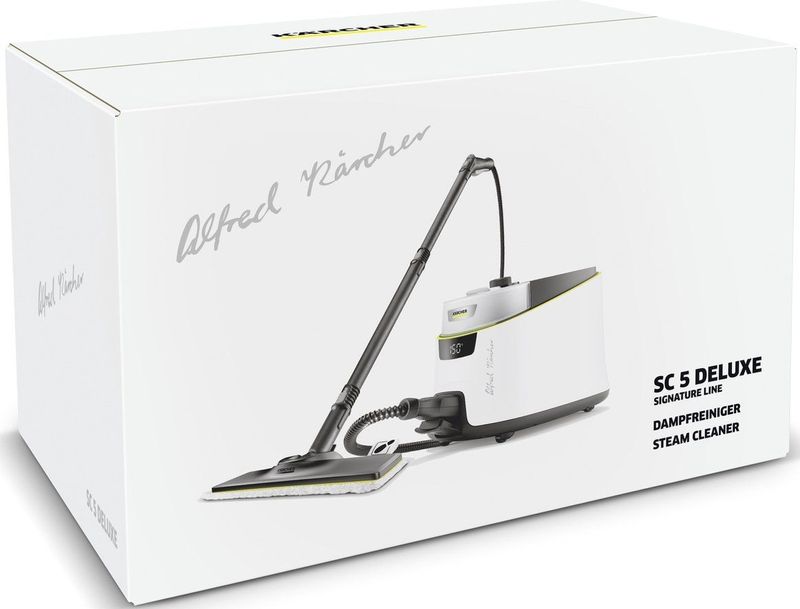 Kärcher - SC 5 Deluxe Signature Line - Stoomreiniger - Wit - 2250 W