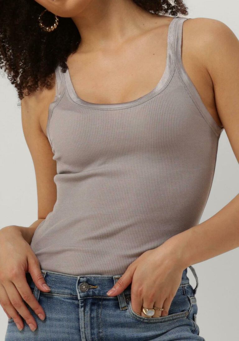 CC HEART grijze cc heart top silk camisole
