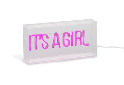 Childhome Neon Light Box It's A Girl