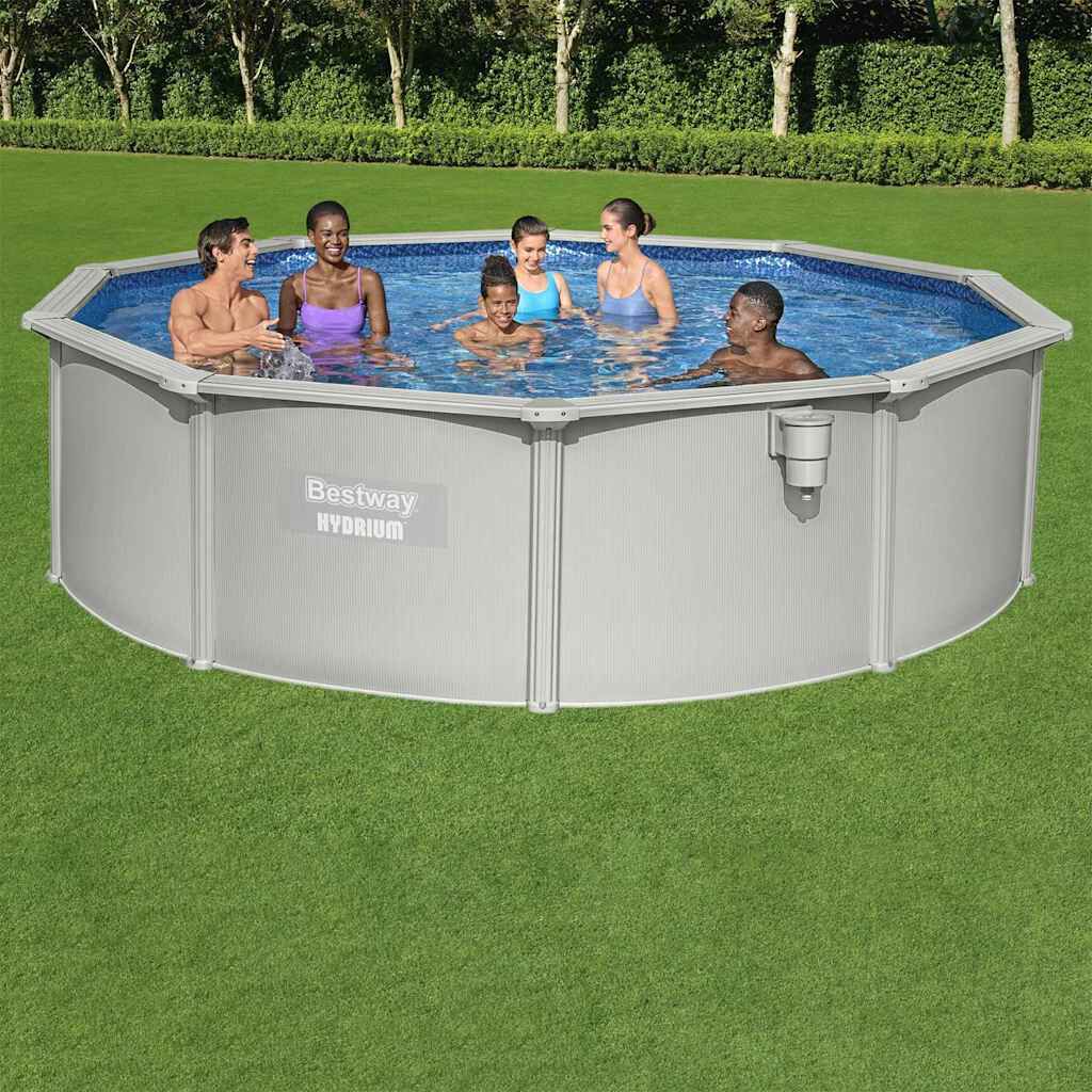 Bestway Hydrium bovengronds zwembad met accessoires, 460x120 cm