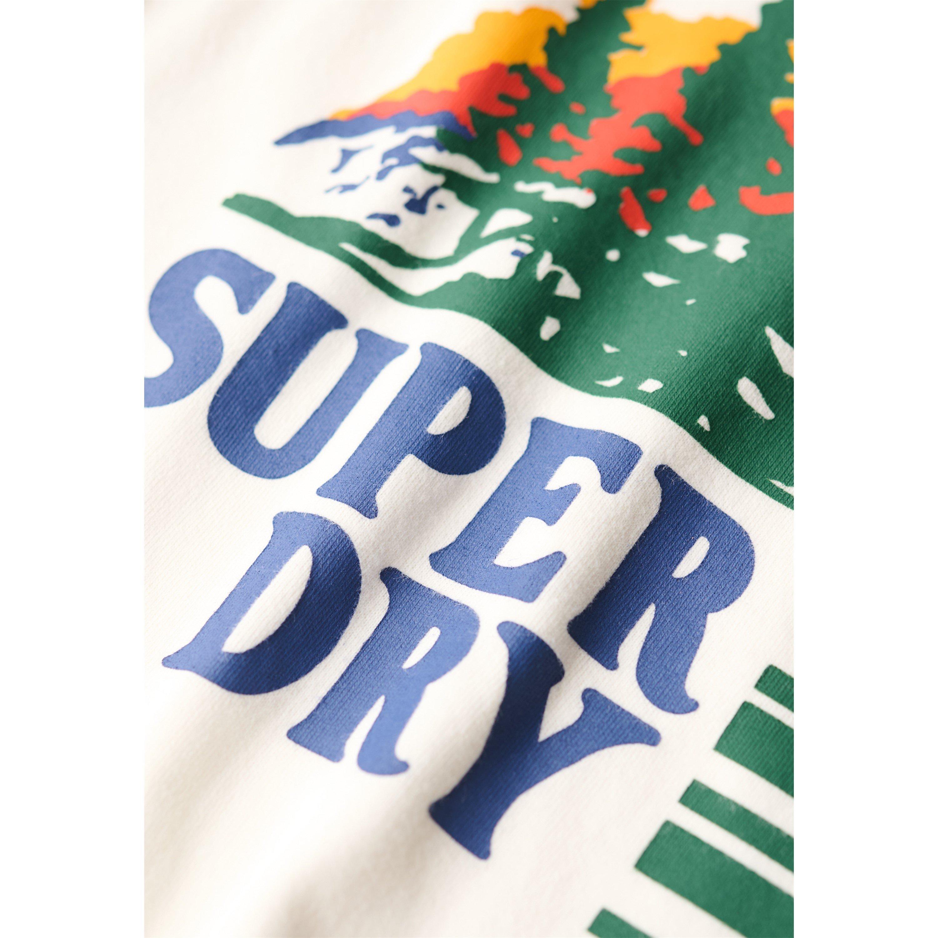 Superdry Outoor Graphic Stripe T Shirt
