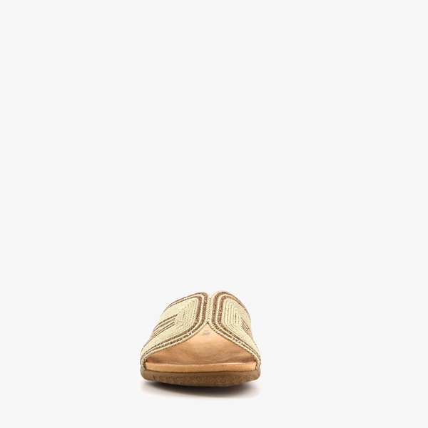 Blue Box dames slippers goud met glitters