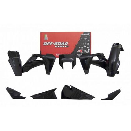 Kit plastiques R-tech 6 p noir - Noir
