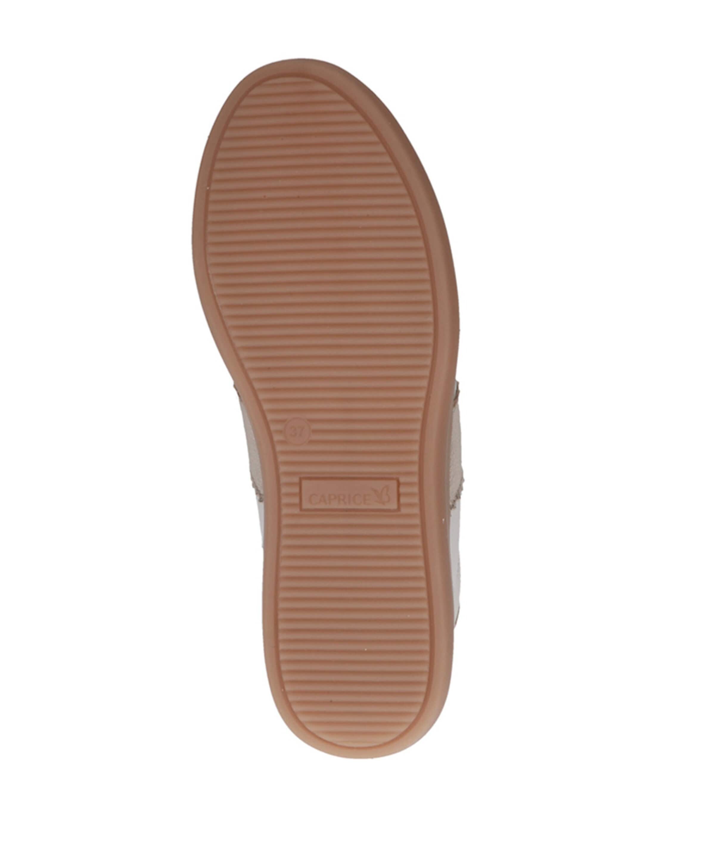 Caprice Women Lace-up dames sneakers beige