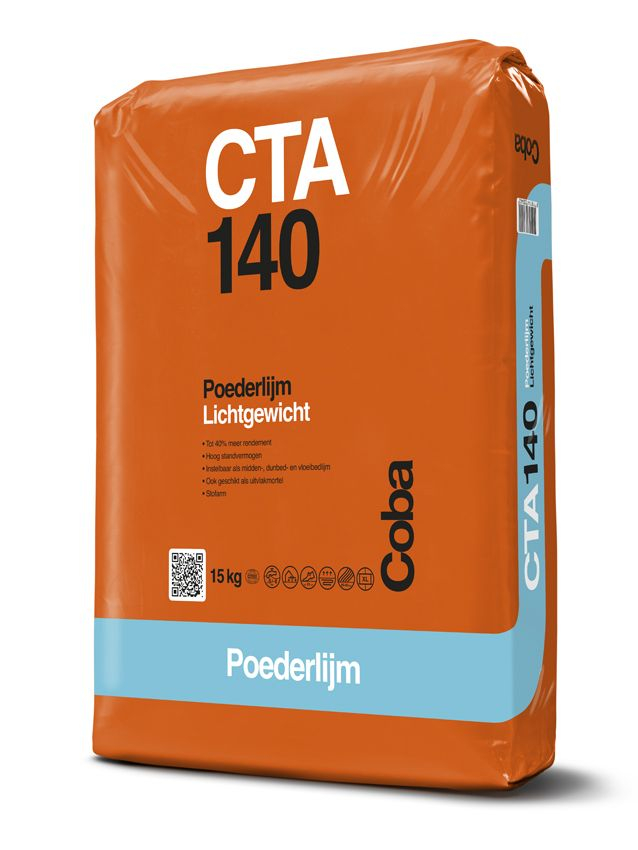 Coba CTA140 poederlijm a 15kg lichtgewicht