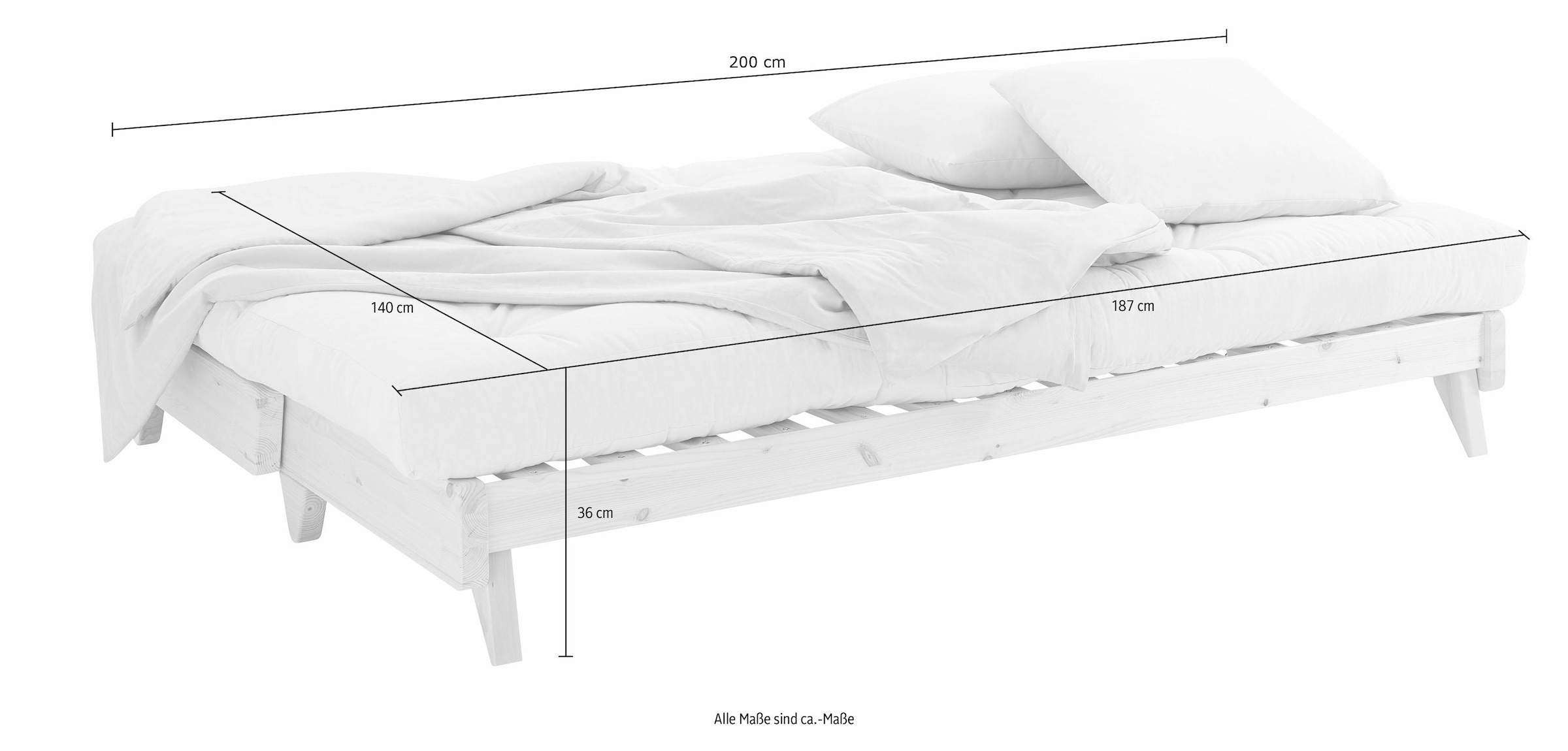 Karup Design Schlafsofa »Fresh« inkl. Futonmatratze