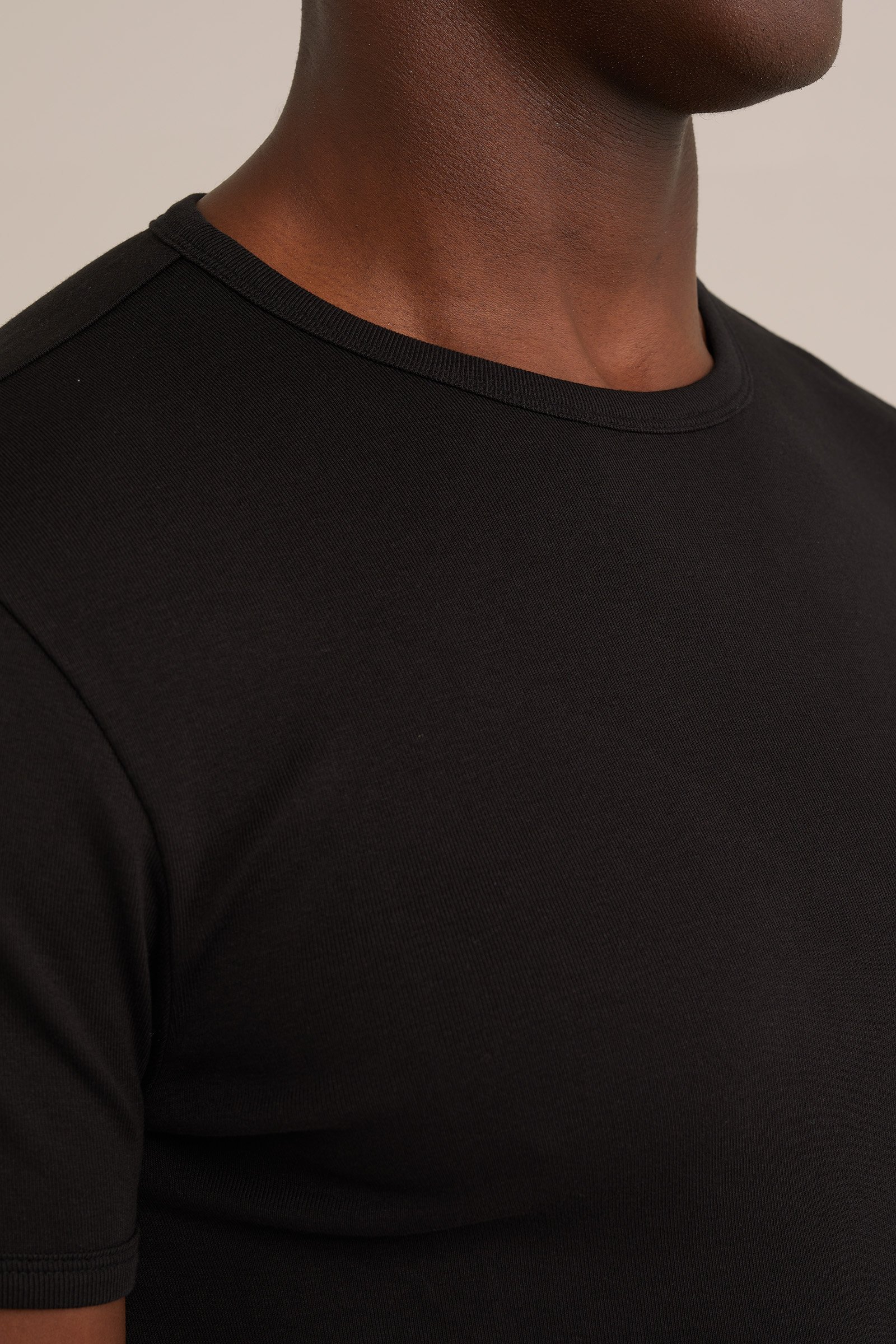 T-shirt WE Fashion Zwart