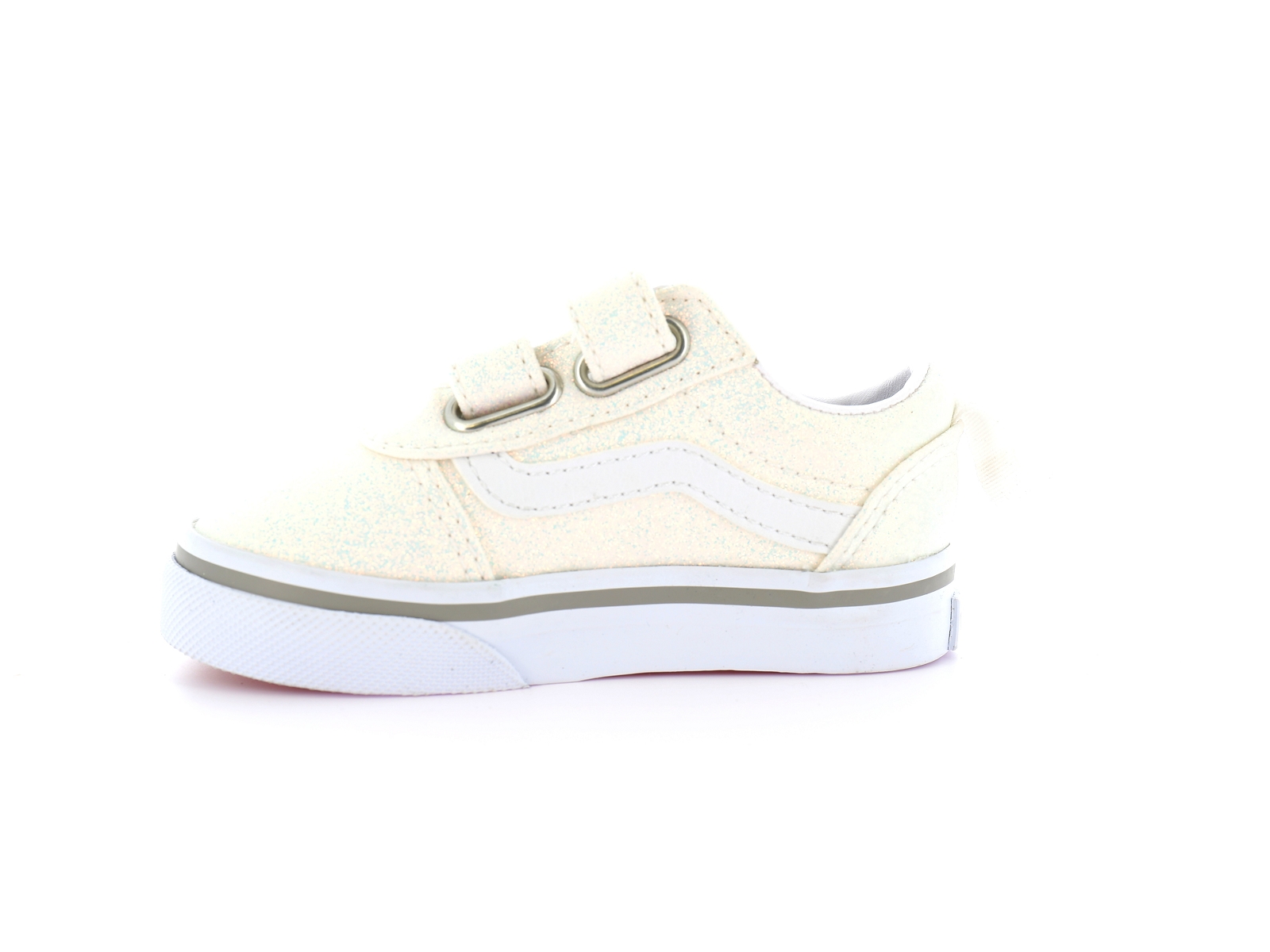 Vans-TD WARD V SPRING Glitter Blanc