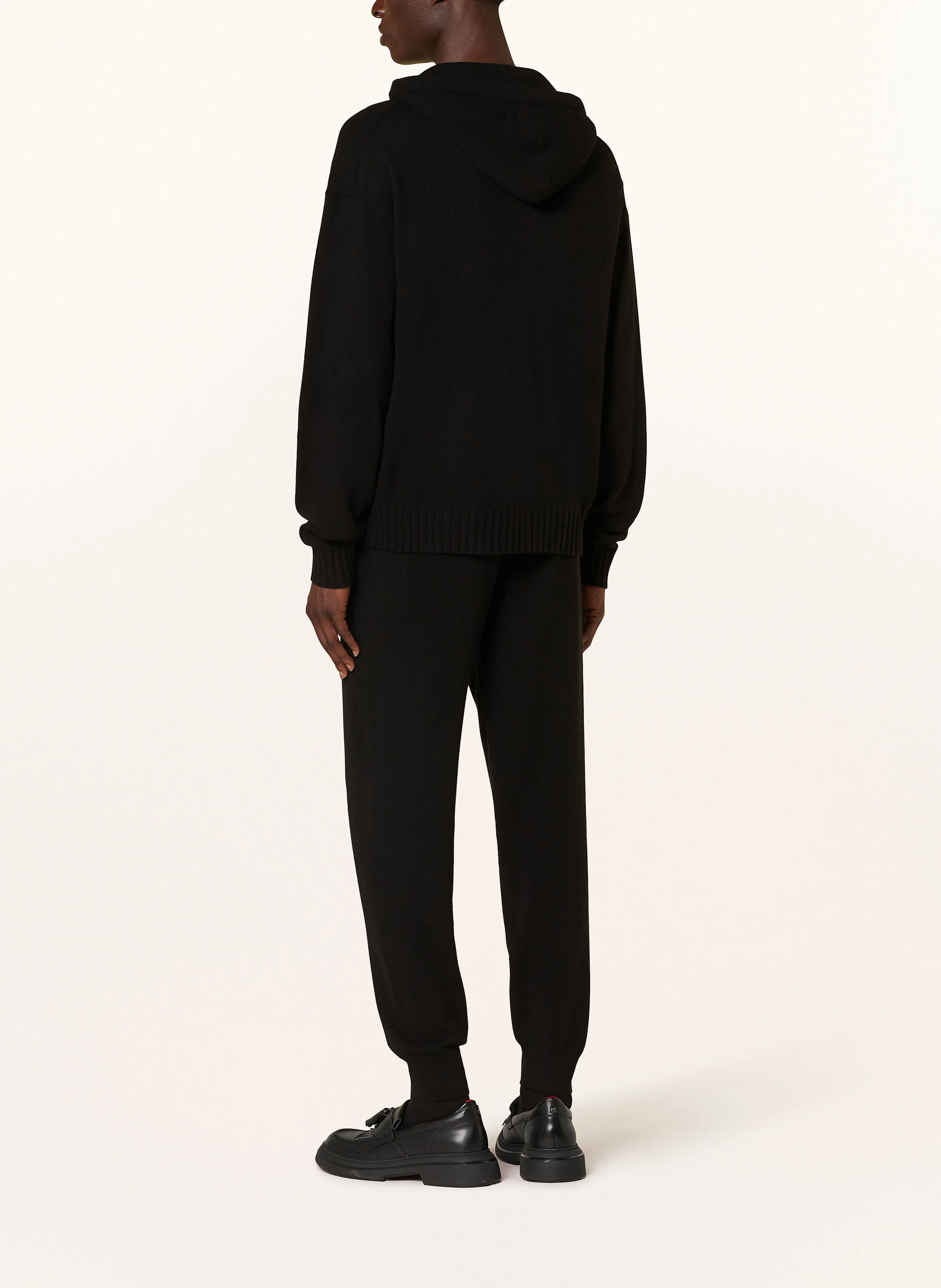 HUGO Strickhose SAN STEERO im Jogging-Stil