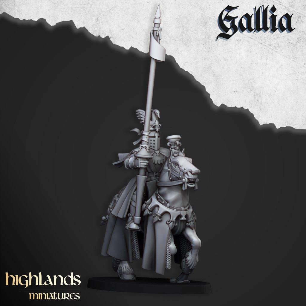 Highlands Miniatures - Gallia - Chevaliers du Graal de Gallia