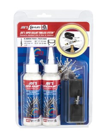 Joe's No Flats Tubeless Kit 15-17 MM XC Narrow Super Sealant