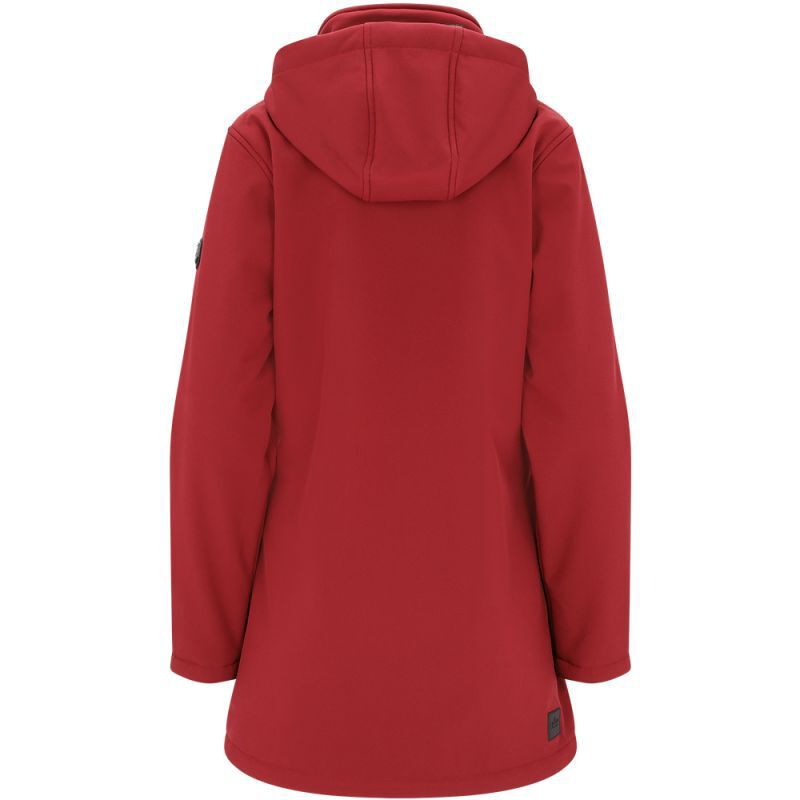 Kjelvik Janne - Softshell jas - Rood - 36