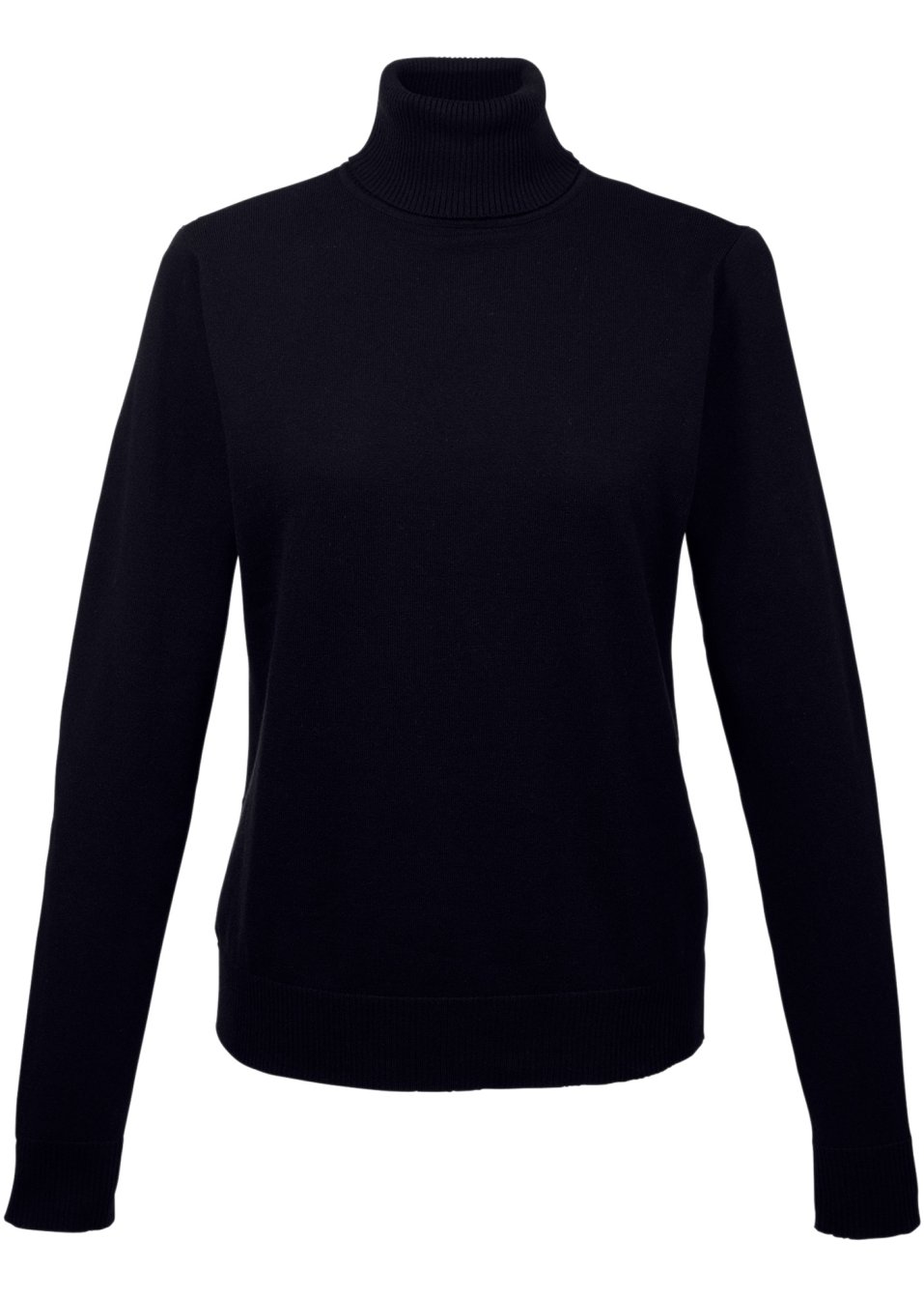 Pull col roulé