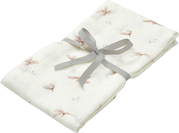 Cam Cam Copenhagen Swaddle - GOTS Windflower Creme Windflower creme