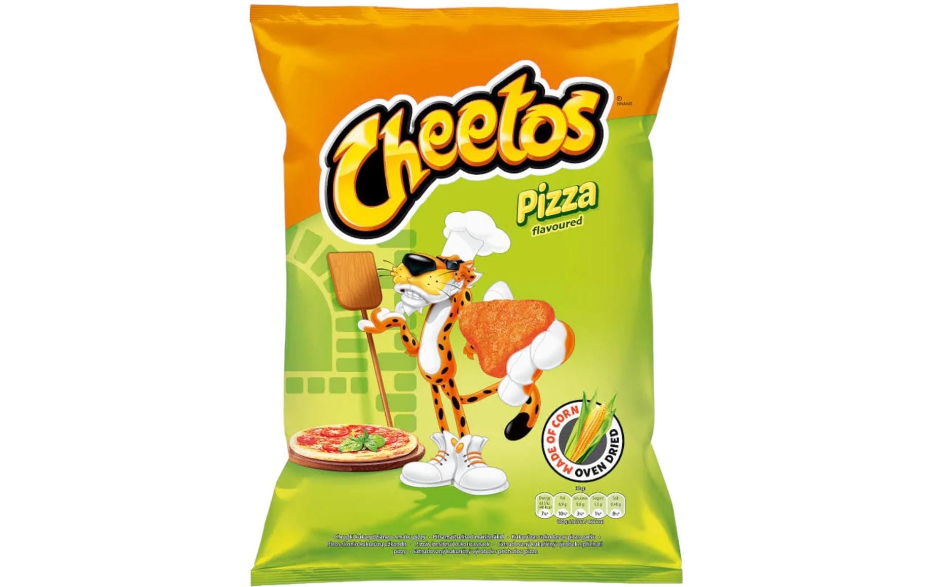 Pizza 85 gMais-Snack mit Pizzageschmack