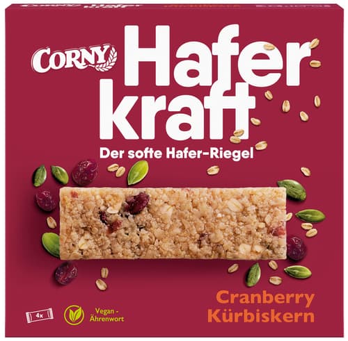 Corny Haferkraft Cranberry-Kürbiskern