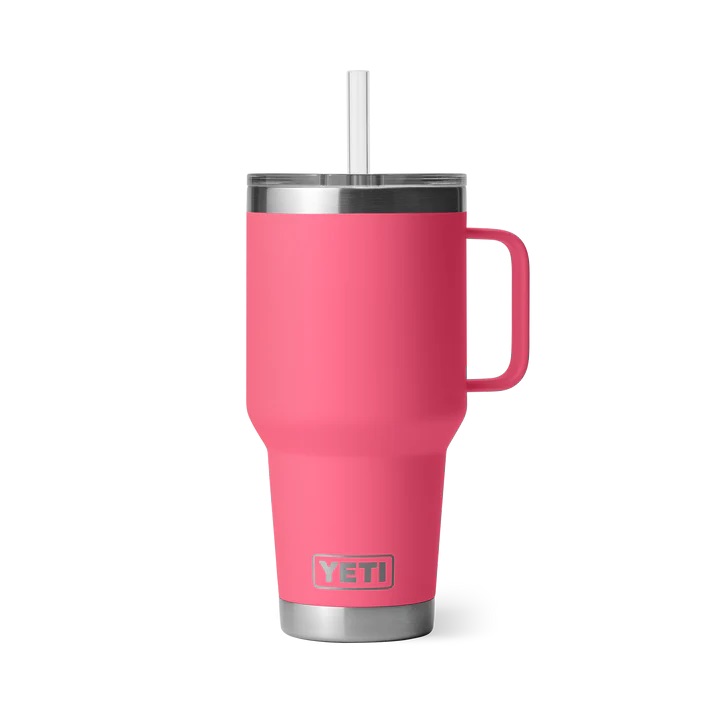 Yeti Rambler®- Mug De 35 oz (994 ml) Avec couvercle à paille Pink