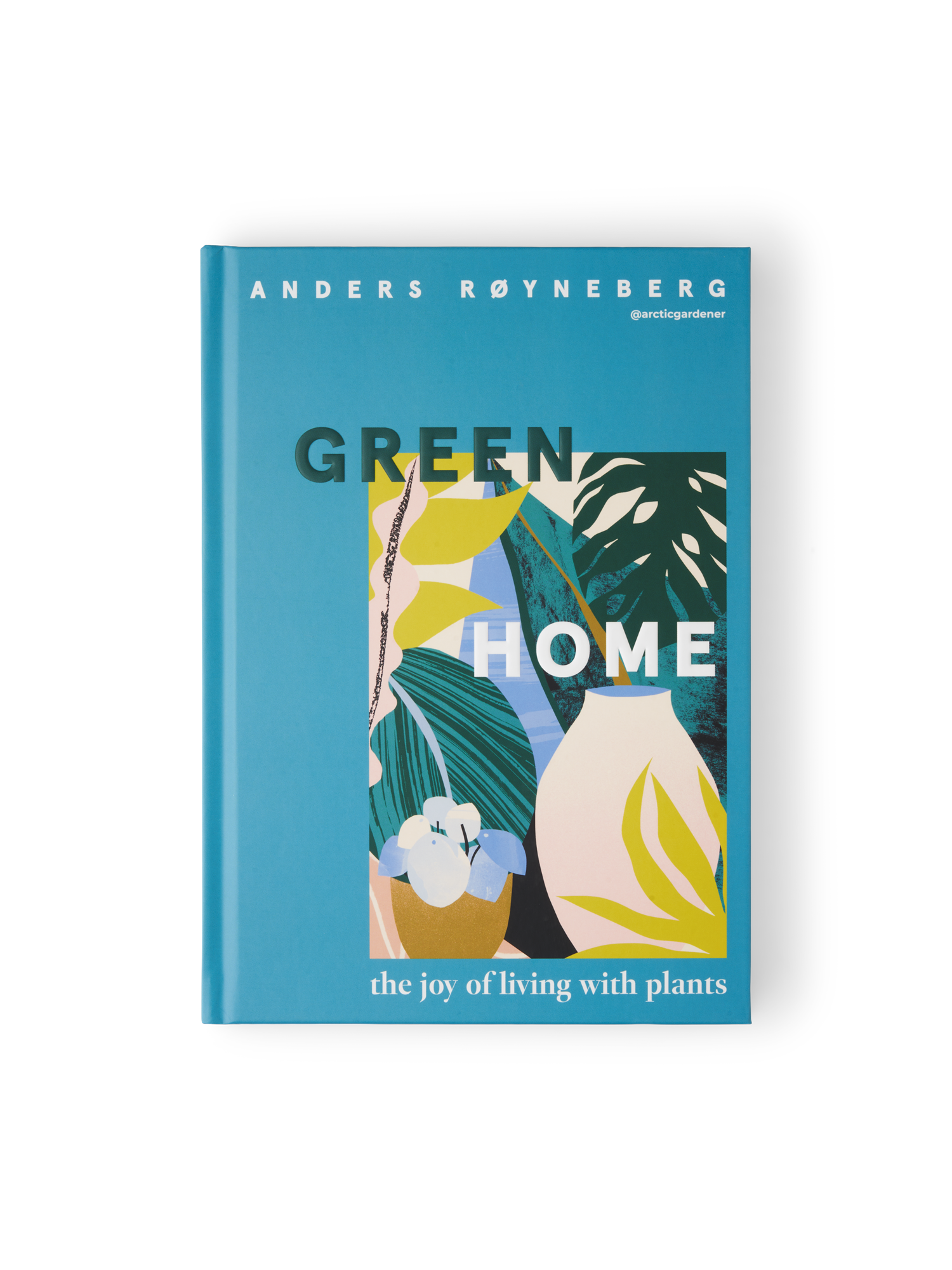 Green Home - The Joy of Living with Plants | Hardcover. Engelsk. 18 x 25,5 x 2 cm. 160 sider. | Mint Leaf | New Mags