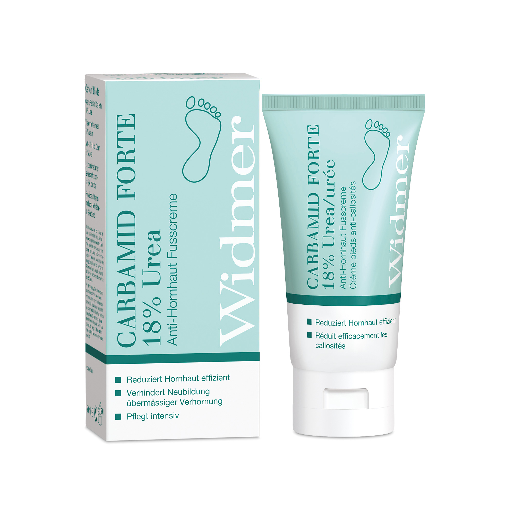 LOUIS WIDMER Carbamid Forte 18% Urea ohne Parfum 50 ml