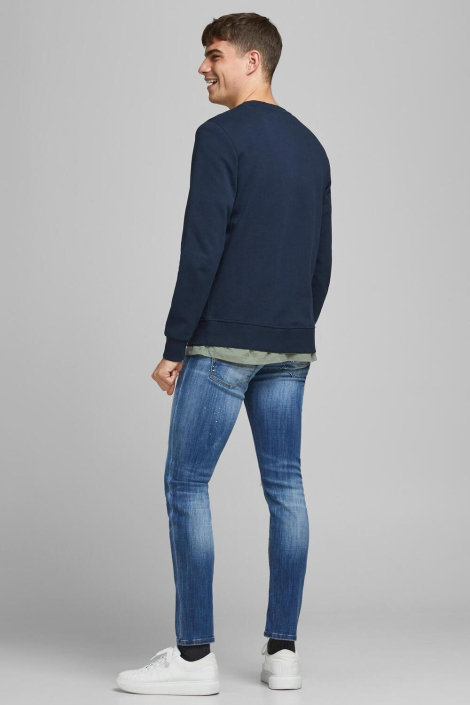 Jack & Jones blauwe heren sweater
