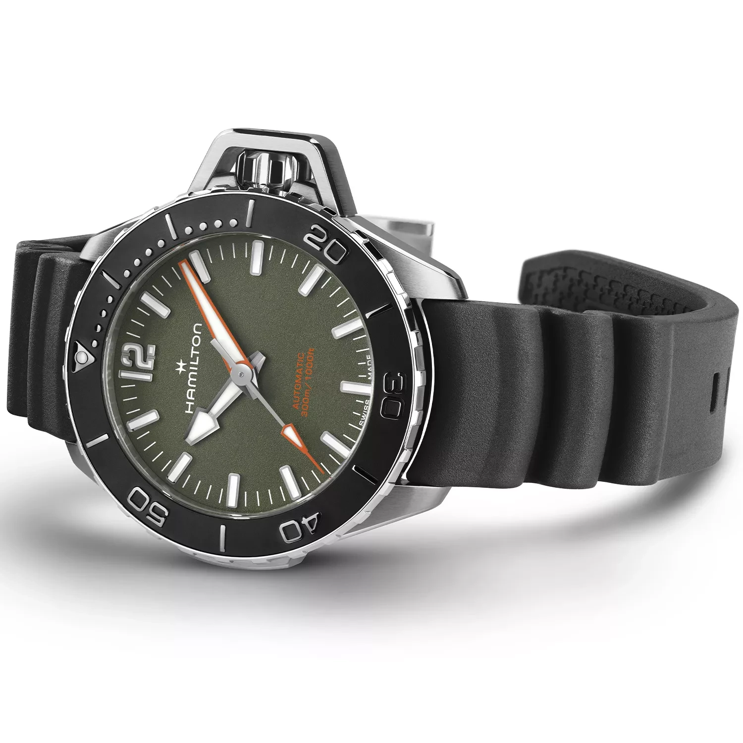 Hamilton Khaki Navy Frogman Auto H77455360