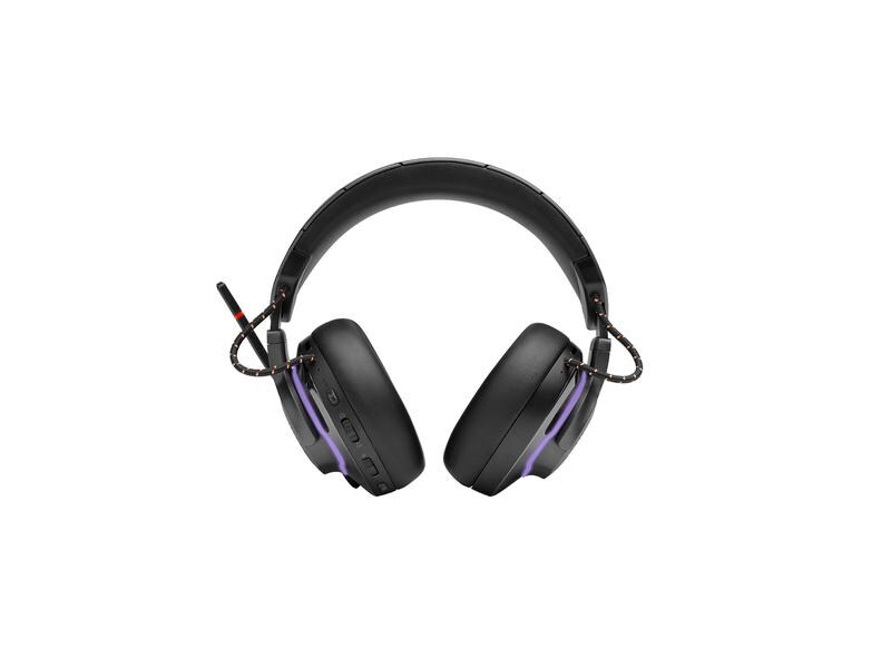 JBL Headset Quantum 810 Wireless Schwarz Kabelloses Over-Ear-Headset mit aktivem Noise-Cancelling und Bluetooth