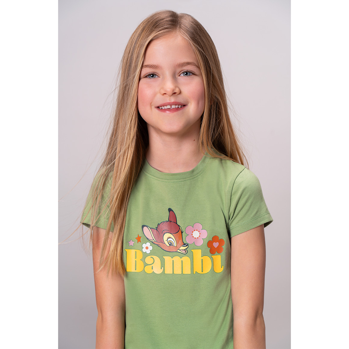 Topolino Disney Classics T-Shirt mit großem Motiv grün