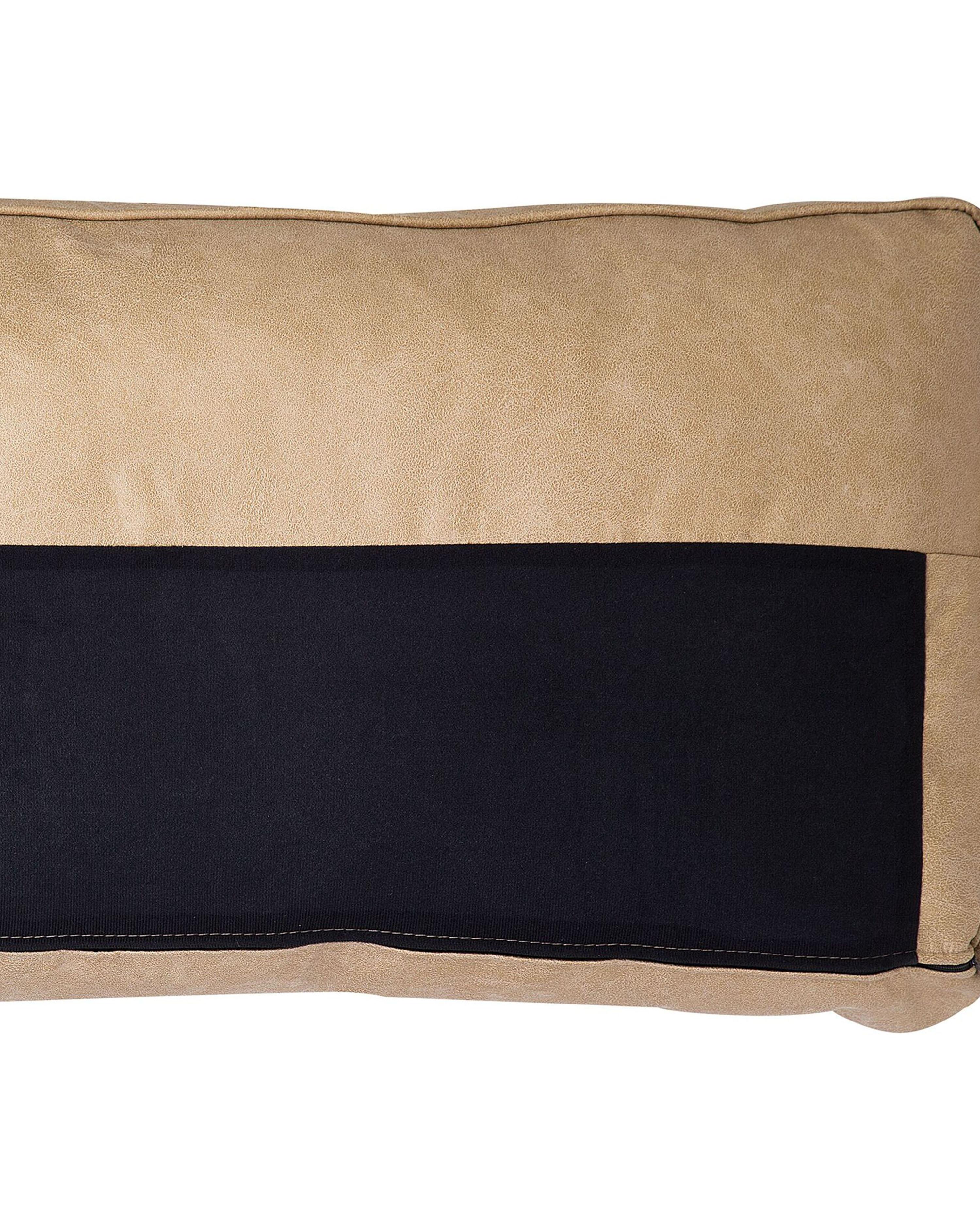 Fauteuil SAVALEN Kunstleer Beige
